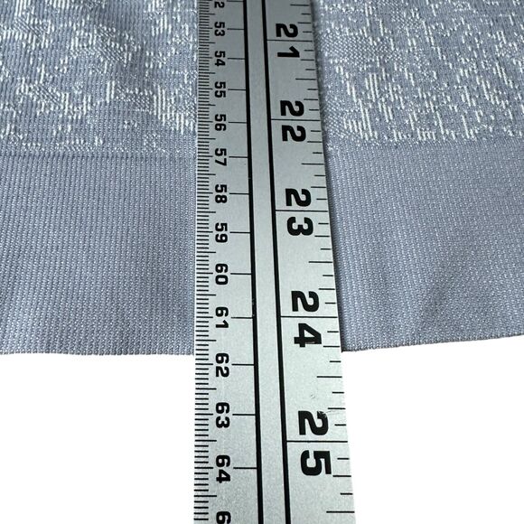 Lululemon Swiftly Breathe Top Womens 14 Long Sleeve Gray Silverescent Activewear - Picture 10 of 10